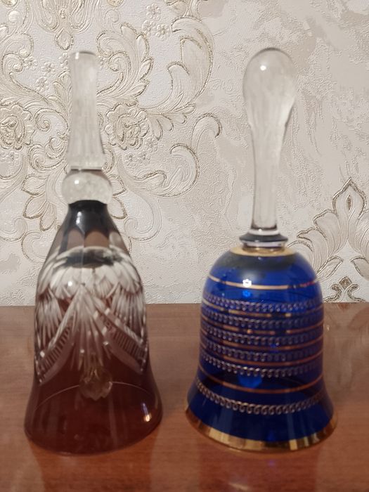 Колокольчики- штрафные рюмки.  Винтаж.