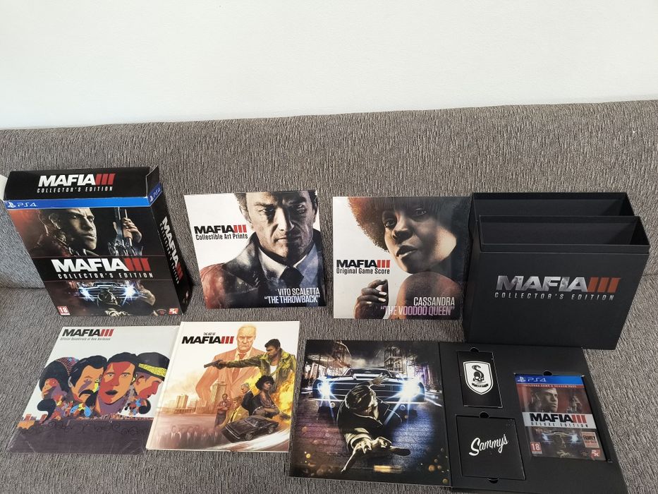 Mafia 3 collectors edition PS4 playstation 4