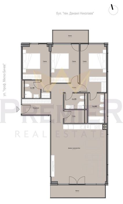 Продава се Четиристаен апартамент в София, Оборище - 196 кв.м за 3165 €/кв.м - Снимка #1