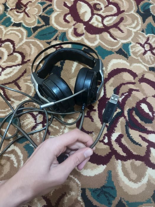 Игровые наушники E-Blue B.G. Combat Force 7.1 (EHS971) — Полный компле