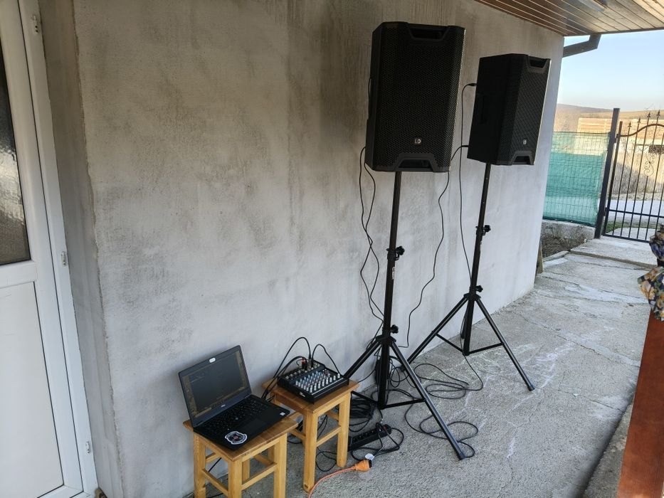 Vand 2 boxe ld system icoa 12 activ + 2 stativ