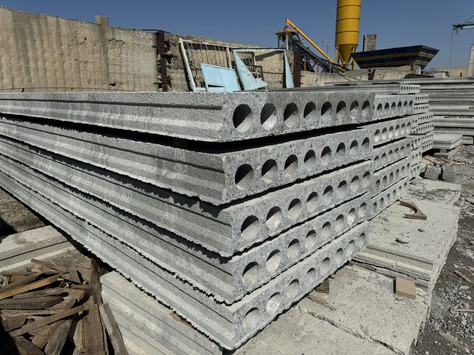 Плита перекрытия 140 000 сум кв.метр  13 см лик