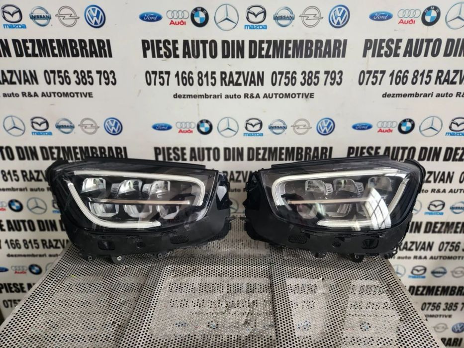 Faruri Far Stanga Dreapta Full Led Mercedes Glc W253 X253 Facelift Complete An 2019-2020-2021-2022