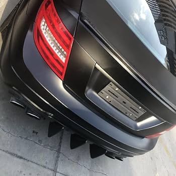 Добавка за дифузьор за Mercedes W204 / Мерцедес 204 Diffuser splitter