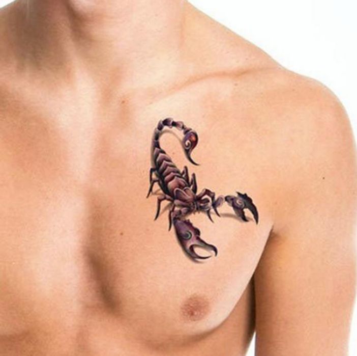 Временные Тату Безопасная Переводные. Выглядит как настоящяя Татуировк