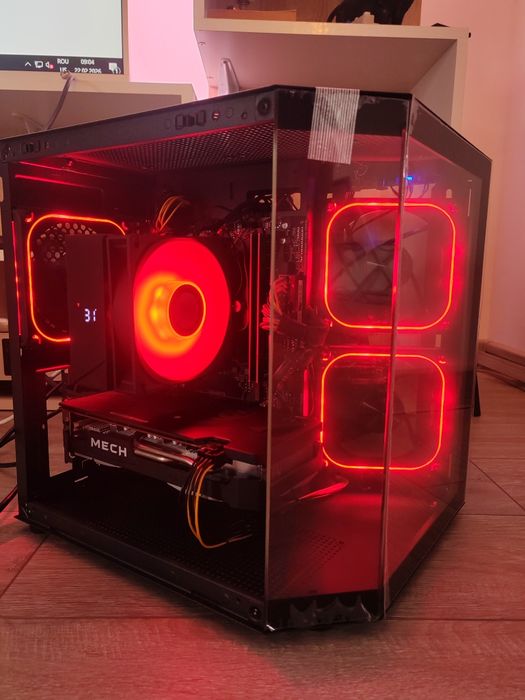 Pc gaming nou garantie wifi rtx3050 ryzen5 5500/16gb 3200/ssd nvme
