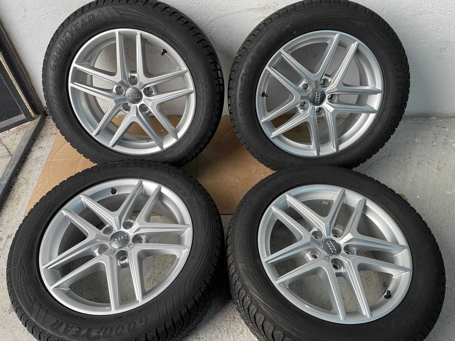 Jante originale audi allroad 225/55r17 iarna Goodyear DOT 3524