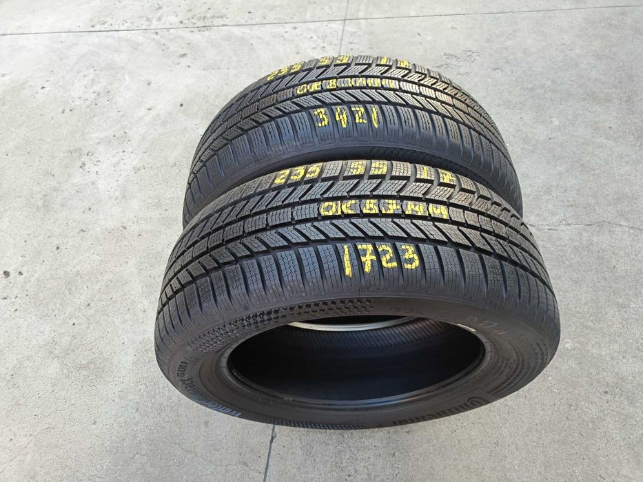 Doua anvelope iarna 235 55 17 continental wintercontact TS 870P profil 8,5 mm