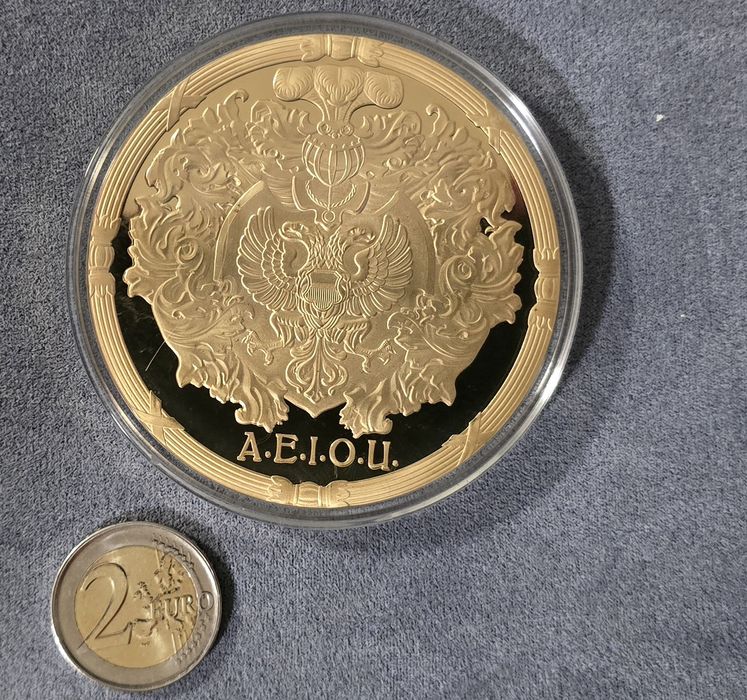 Austria 70mm Колекционерска медалия – В капсула