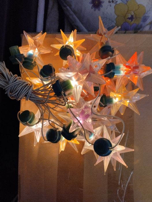 Ёлочные игрушки электрогирлянды