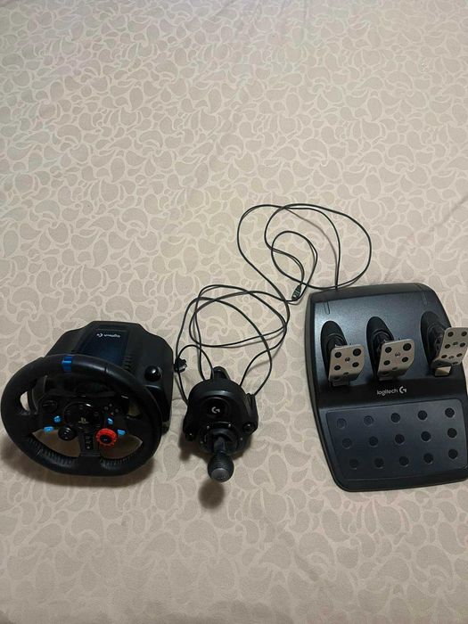 Продавам Logitech G29 волан с H-Shifter