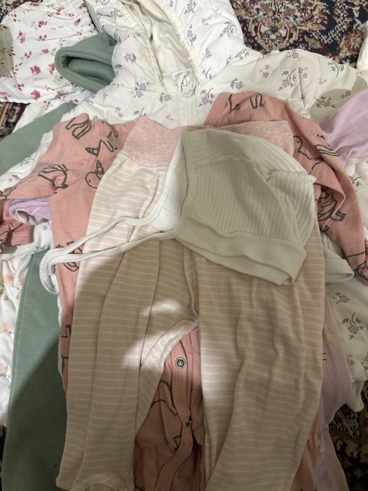 Пакет вещей для девочки 0-6месяцев