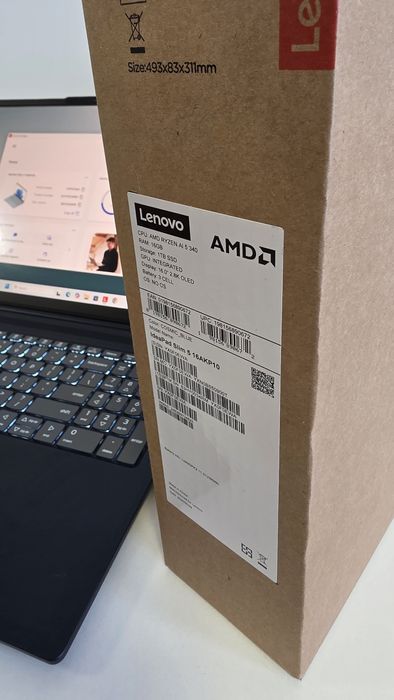 Laptop Lenovo 16'' IdeaPad Slim 5 16AKP10, 2.8K OLED 120Hz