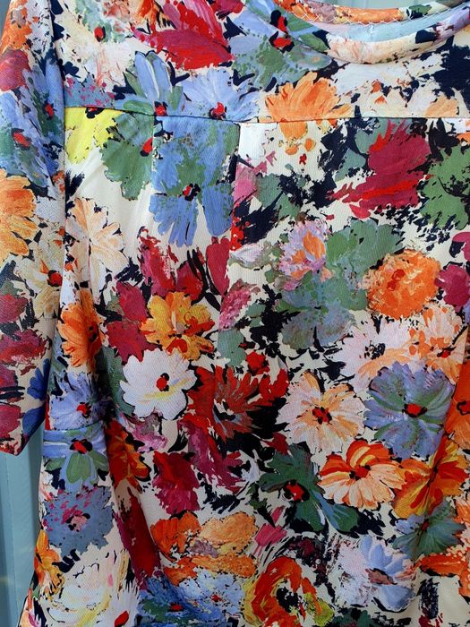 Bluza cu imprimeu floral