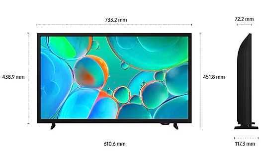 Televizor SAMSUNG LED 32H5002, 80 cm, Smart, HD, Model 2025, sigilat