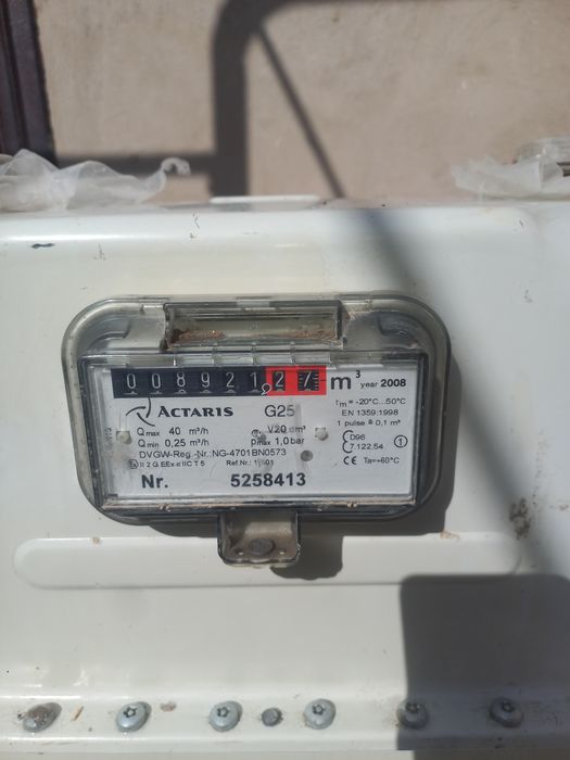 Газовые счётчик ASTARIS G25