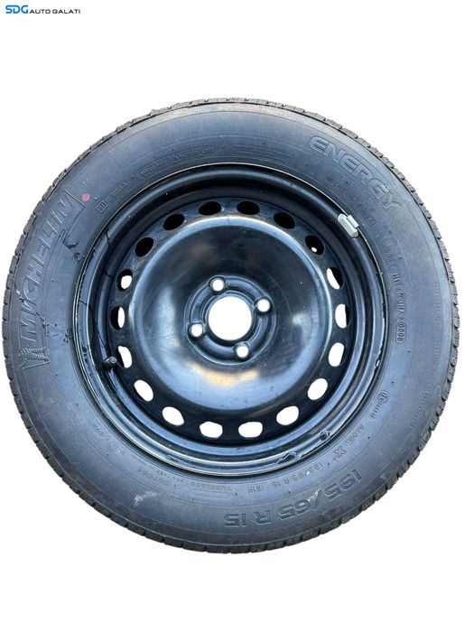 Janta Rezerva Tabla 4x100 195 65 15 R15 Anvelopa Cauciuc Nou Renault Clio 3 2005 - 2014 [B4192]