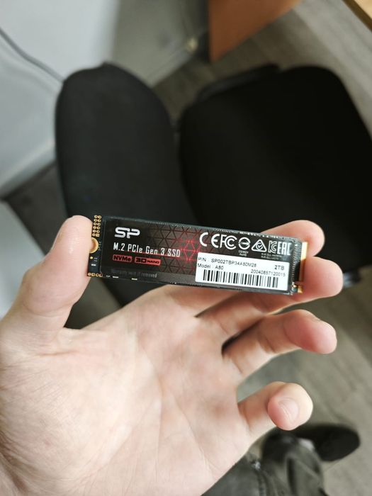 Продам Ssd M2 na 2 терабайта