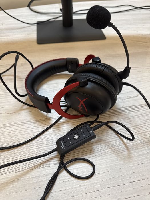 Наушники HyperX Cloud 2 (черно-красные)