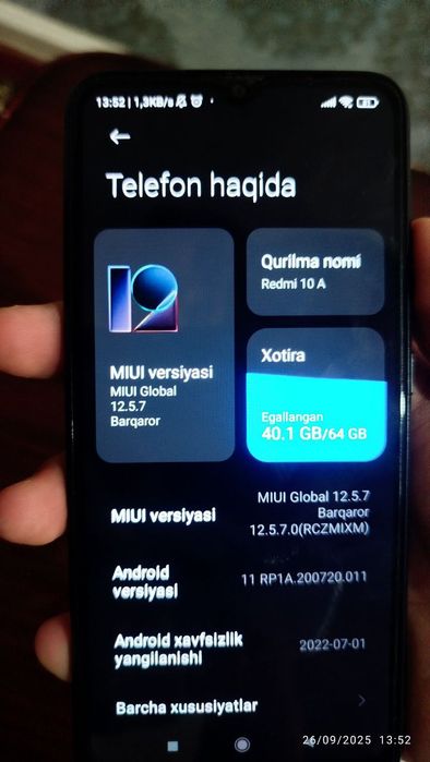 Ishlashi zo'r o'zim garantiya beraman