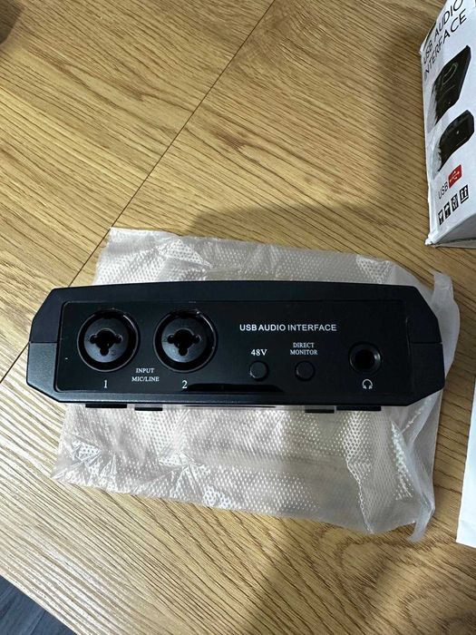 Audio interface USB BOMGE pentru podcast streaming studio