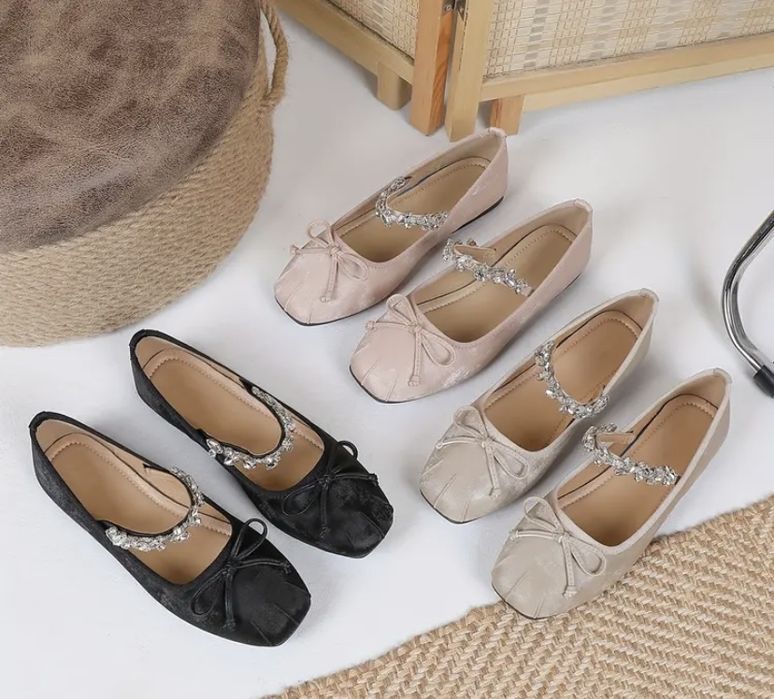 Балетки черные 35 размер