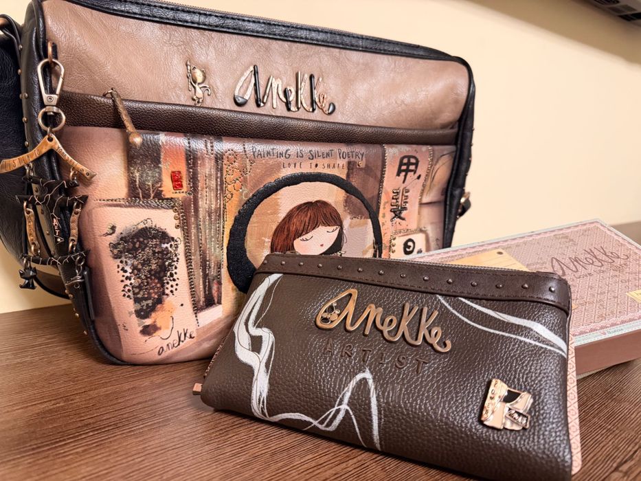 Anekke чанта и портфейл