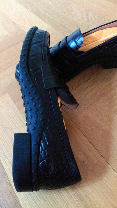 Мокасини на топ бранда Tod's, Италия, 100% естествена кожа, 38,5