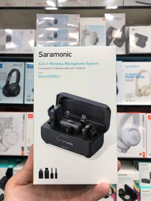 Saramonic blink 500,blink100 U2 b2+ mikrafon петличка iphone typce