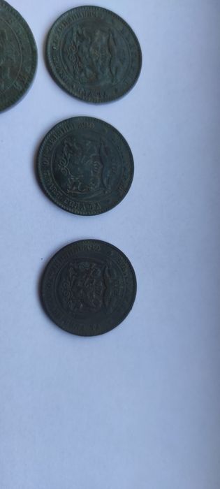 Монети, 5, 10 Ст 1881