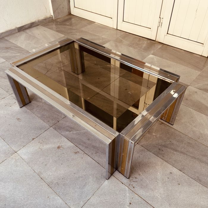 Дизайнерска холна маса – стил Romeo Rega, 70-те