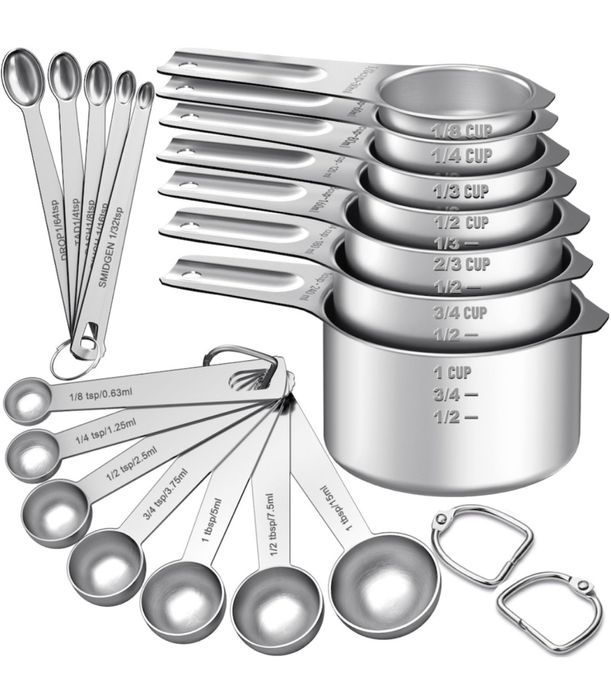 Set de ustensile de masurat 19 piese