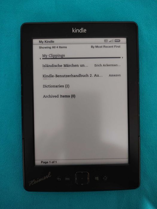 Amazon Kindle model D01100 tabletă de citit cărți