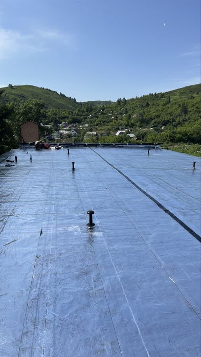 Кровельные работы.Ризолин. Ремонт.Ремонт крыши. .