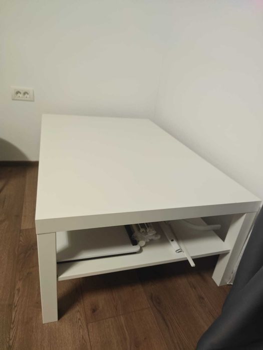 Masuta cafea alba 118x78 cm - Ikea Lack