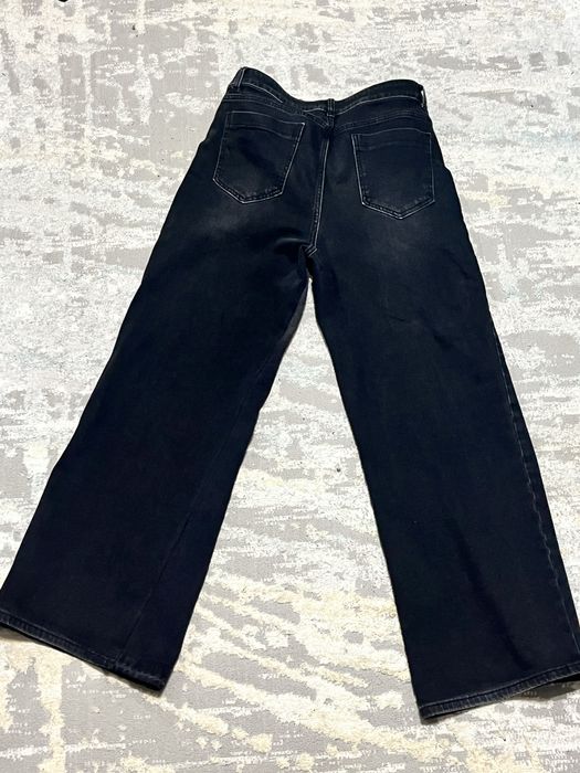 джинсы широкие плотные