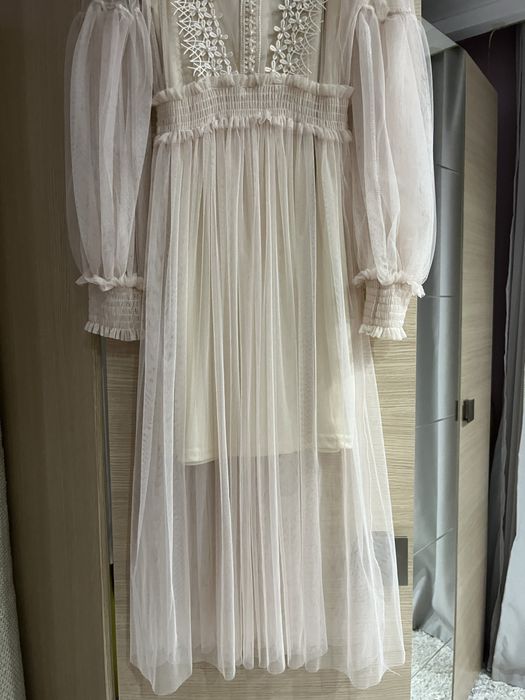 Платье нарядное праздничное из фатина