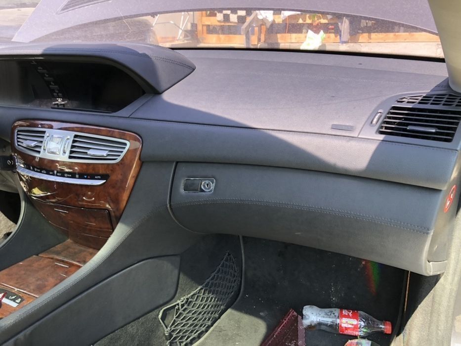 Interior scaune piele ventilate panouri trapă mercedes CL 500 w216 salon scaune scaun rabatabil sport confort confort ventilație panou panouri