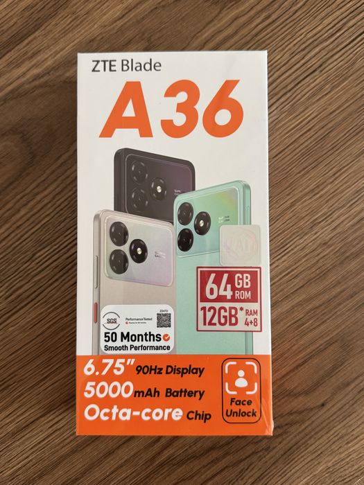 Телефон, ZTE Blade A36