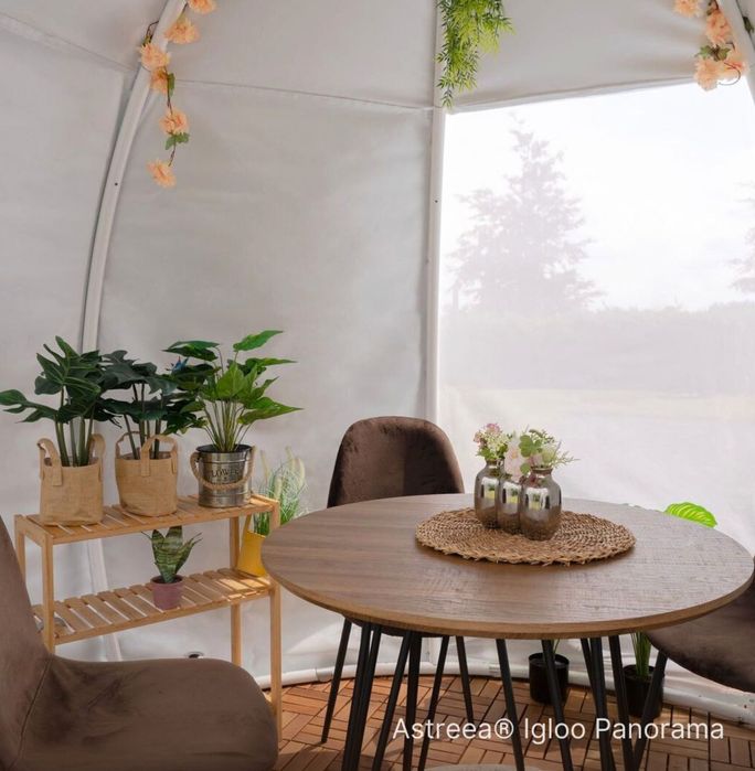 Иглу беседка за двор и градина