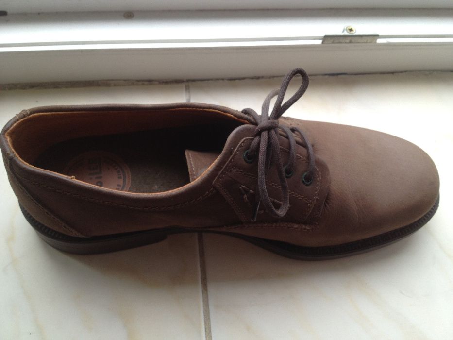 Pantofi piele nubuc, genuine