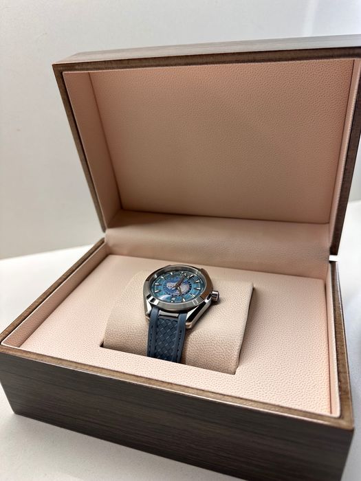 Omega Seamaster Aqua Terra Co‑Axial Master Chronometer GMT Worldtimer