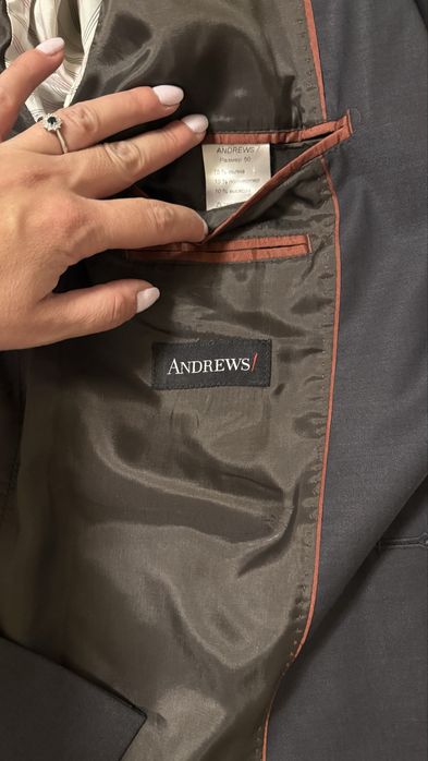 Мъжки костюм Andrews размер 50