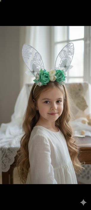 Ободок  для девочек  ручной работы