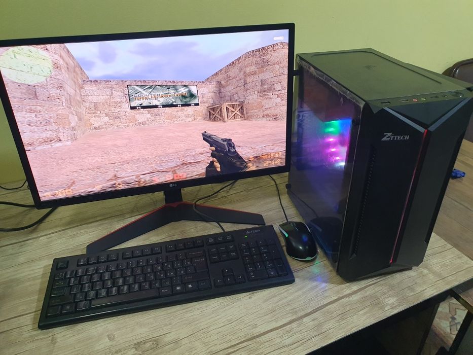 5та ИГРОВОЙ КОМПЬЮТЕР i3 ddr3 8gb, 1йил ишлатилган,зур