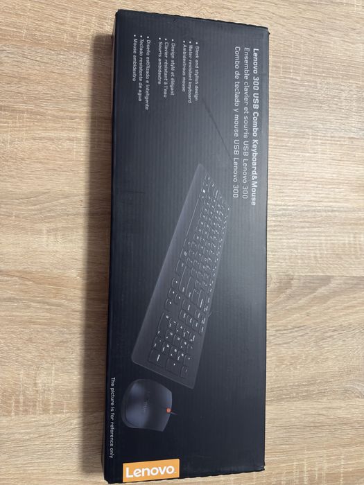 Kit mouse si tastatura - lenovo 300 , cu fir