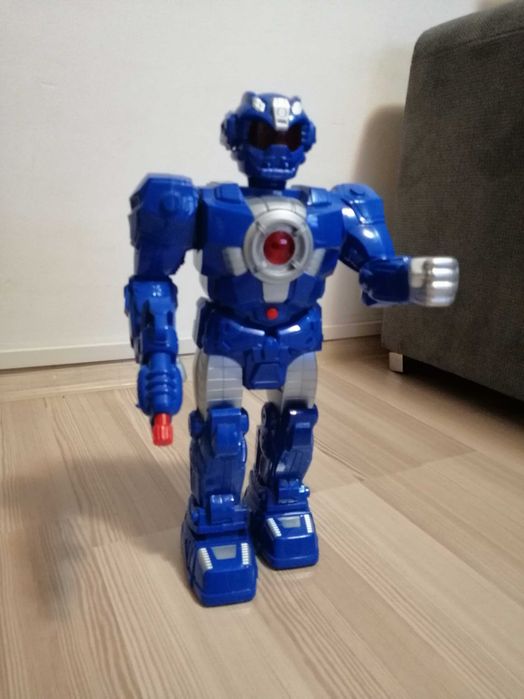 Robot interactiv de jucarie, miscari, sunete si lumini