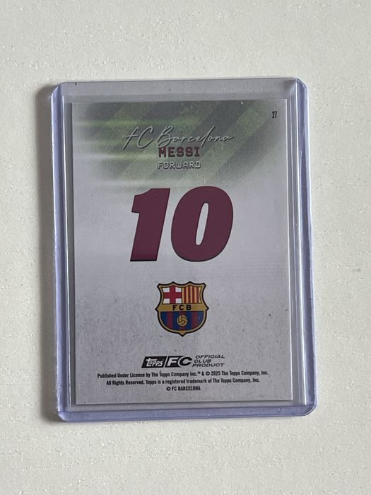 Topps FC Barcelona Team Set 25/26 номерирани карти