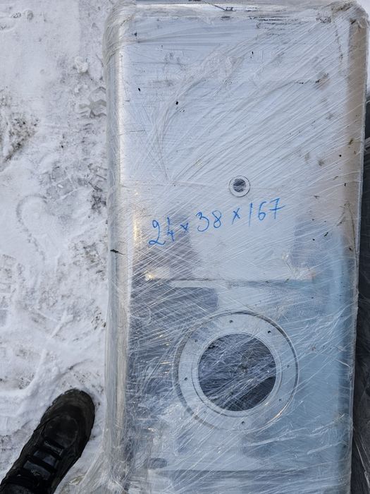 Бак под хром 140 литр на газель