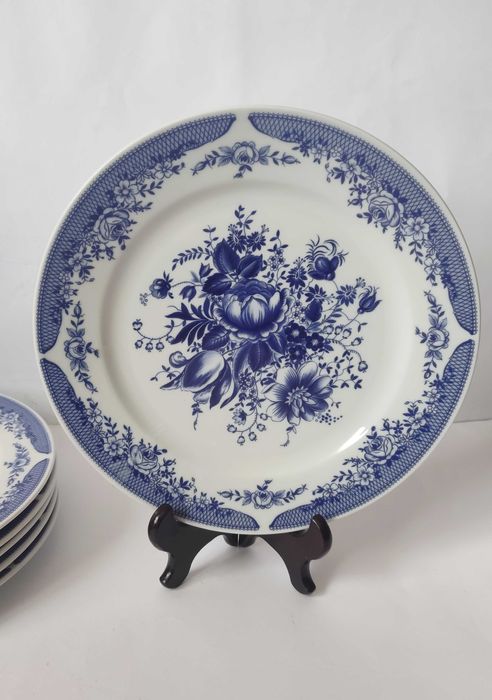 *Kahla* ГДР порцеланови чинии и купа